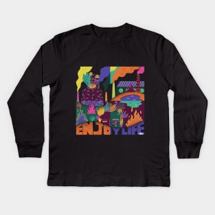 Enjoy life Kids Long Sleeve T-Shirt